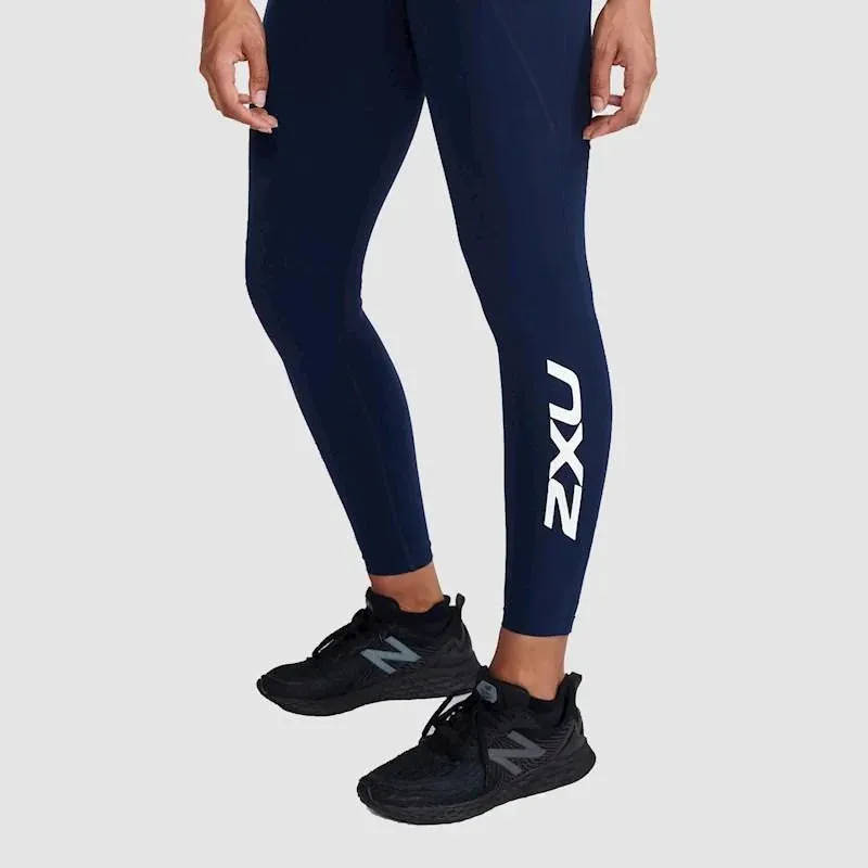 2XU Womens Form Stash Hi-Rise Compression Tights - Midnight