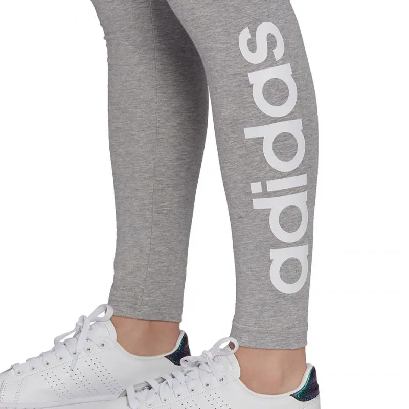 Adidas Womens Essentials High-Waist Leggings - Gray