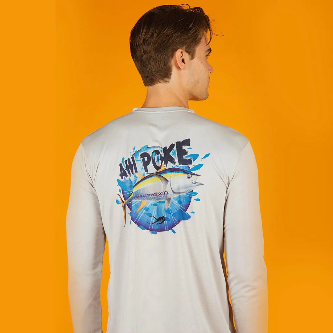 Ahi Poke Long Sleeve Performance Shirt