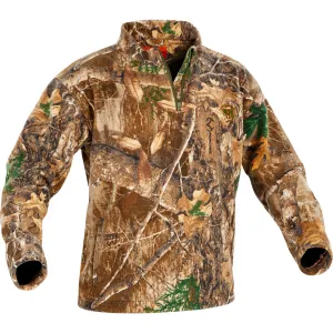 Arctic Shield Heat Echo Sherpa Fleece 1-4 Zip Realtree Edge Large