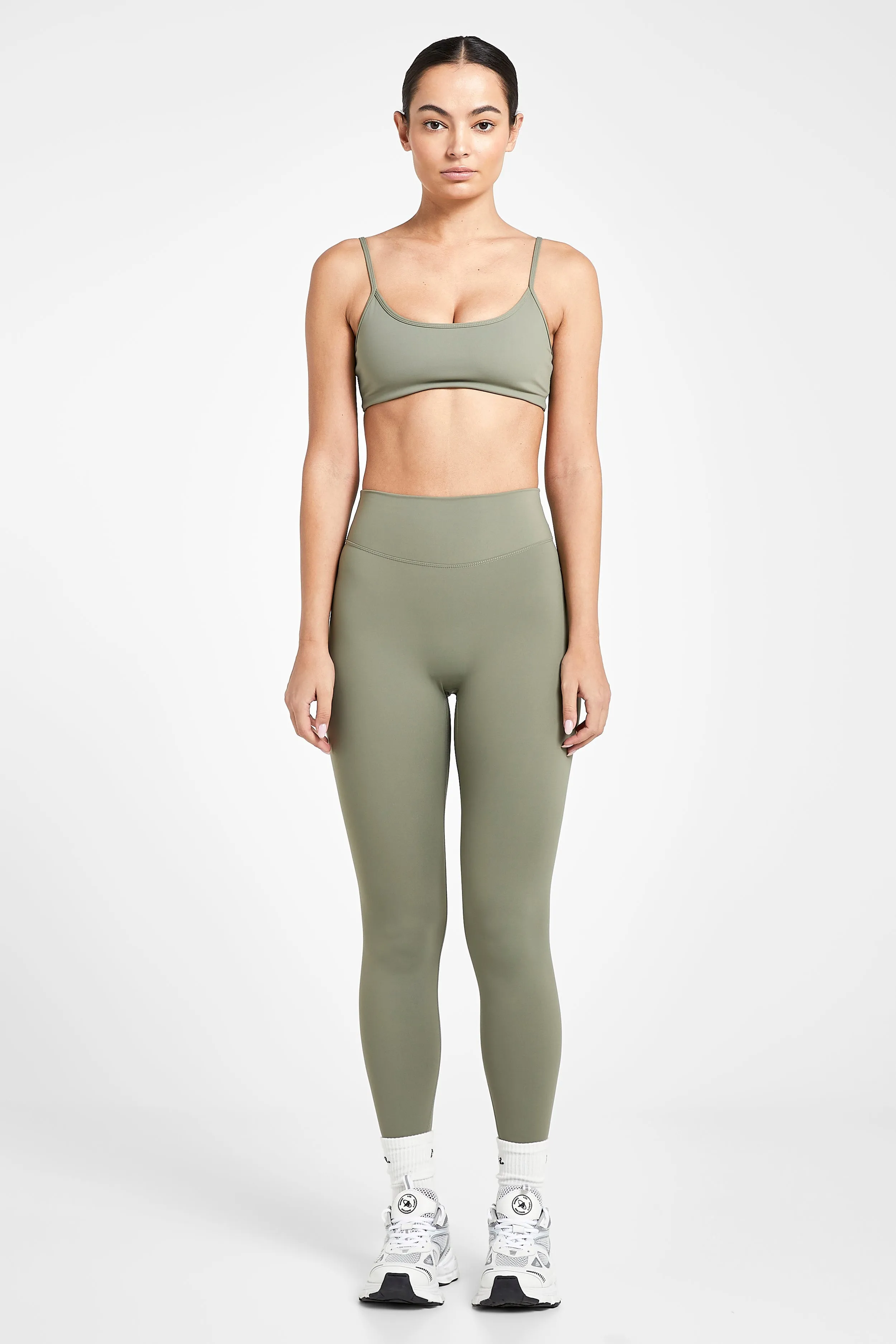 Base Sculpting Cami Bra - Olive