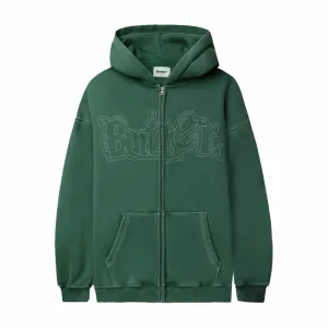 Butter Goods Breakdown Zip-Thru Hood (Washed Fern)