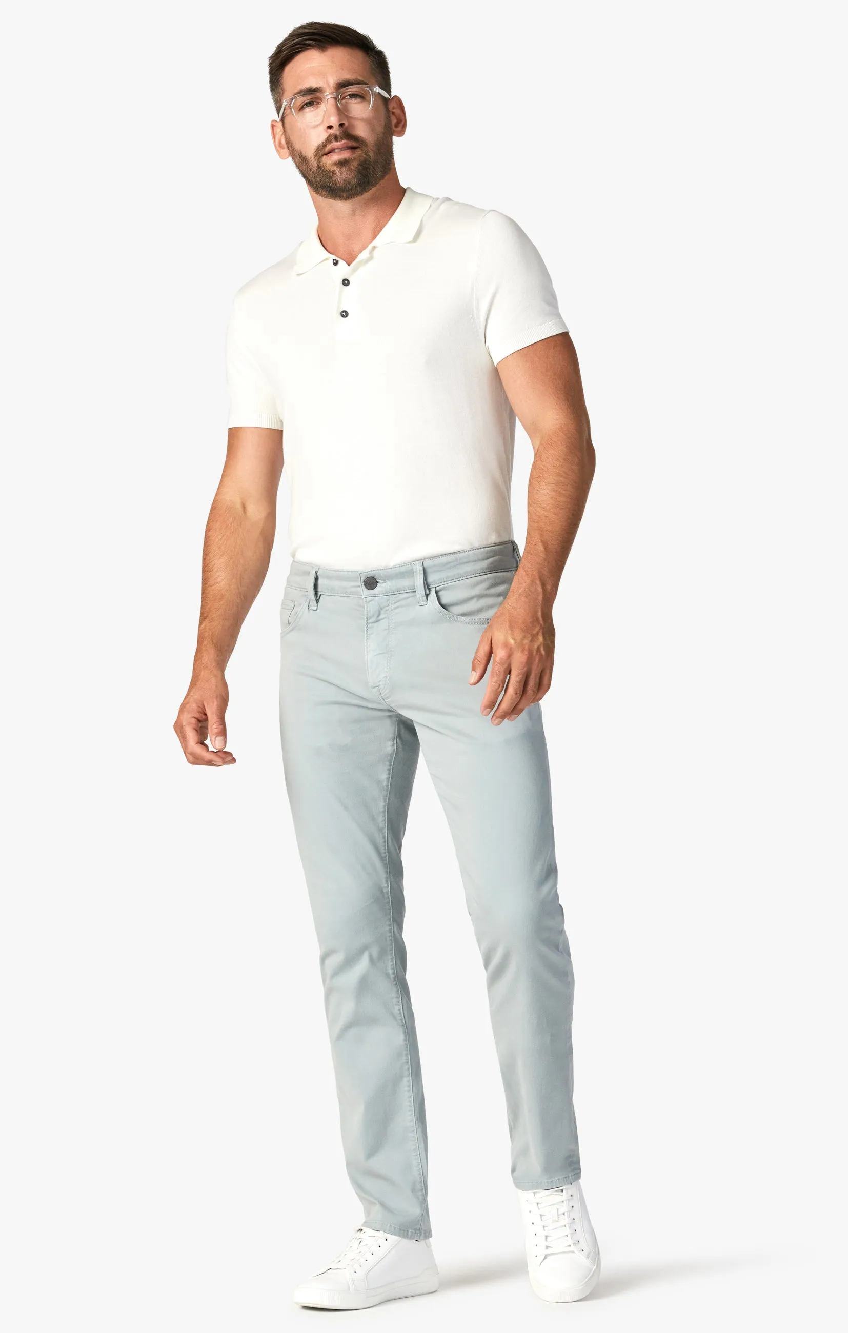 Charisma Relaxed Straight Pants In Arona Twill