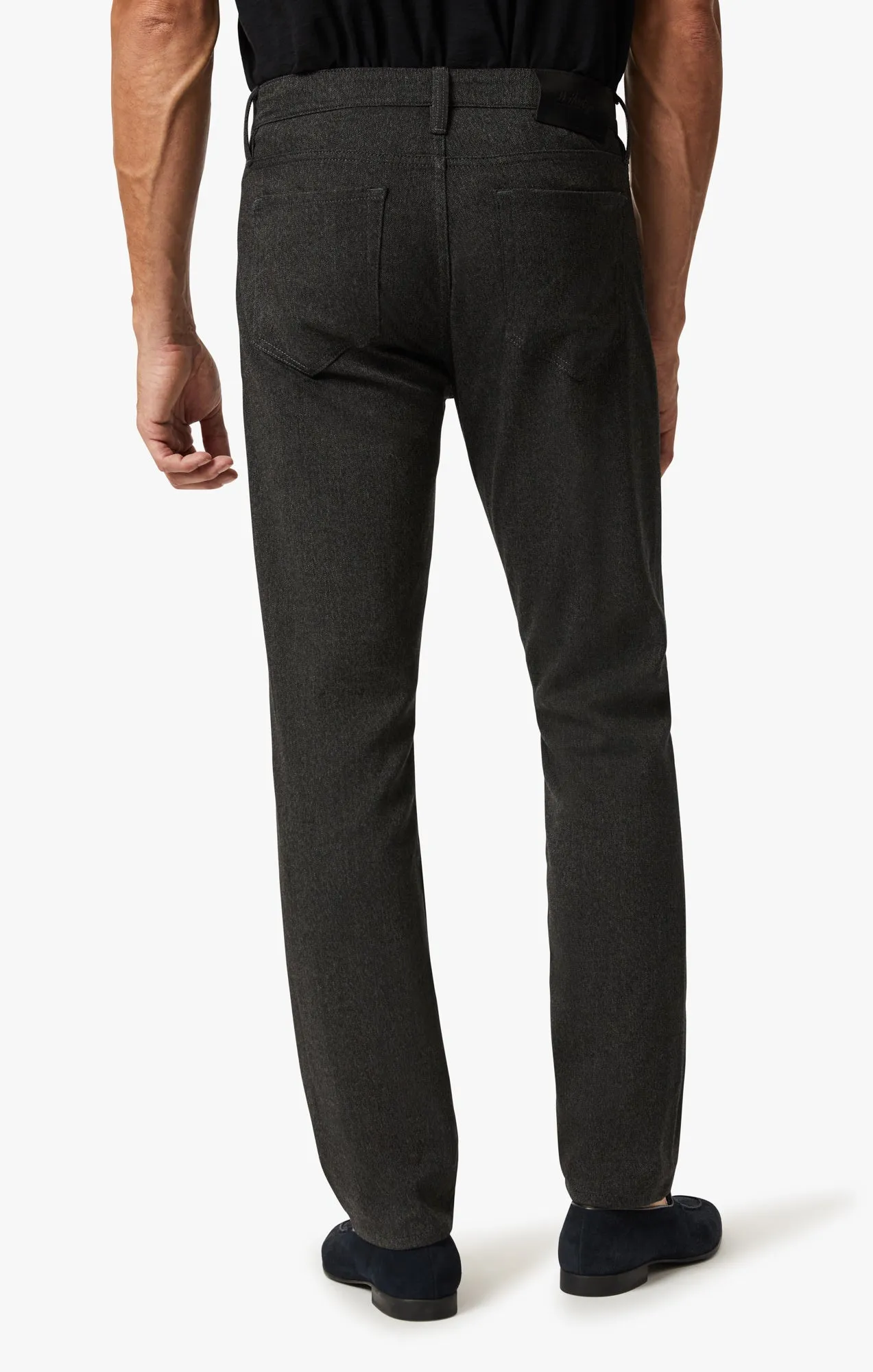 Charisma Relaxed Straight Pants In Smoke Elite