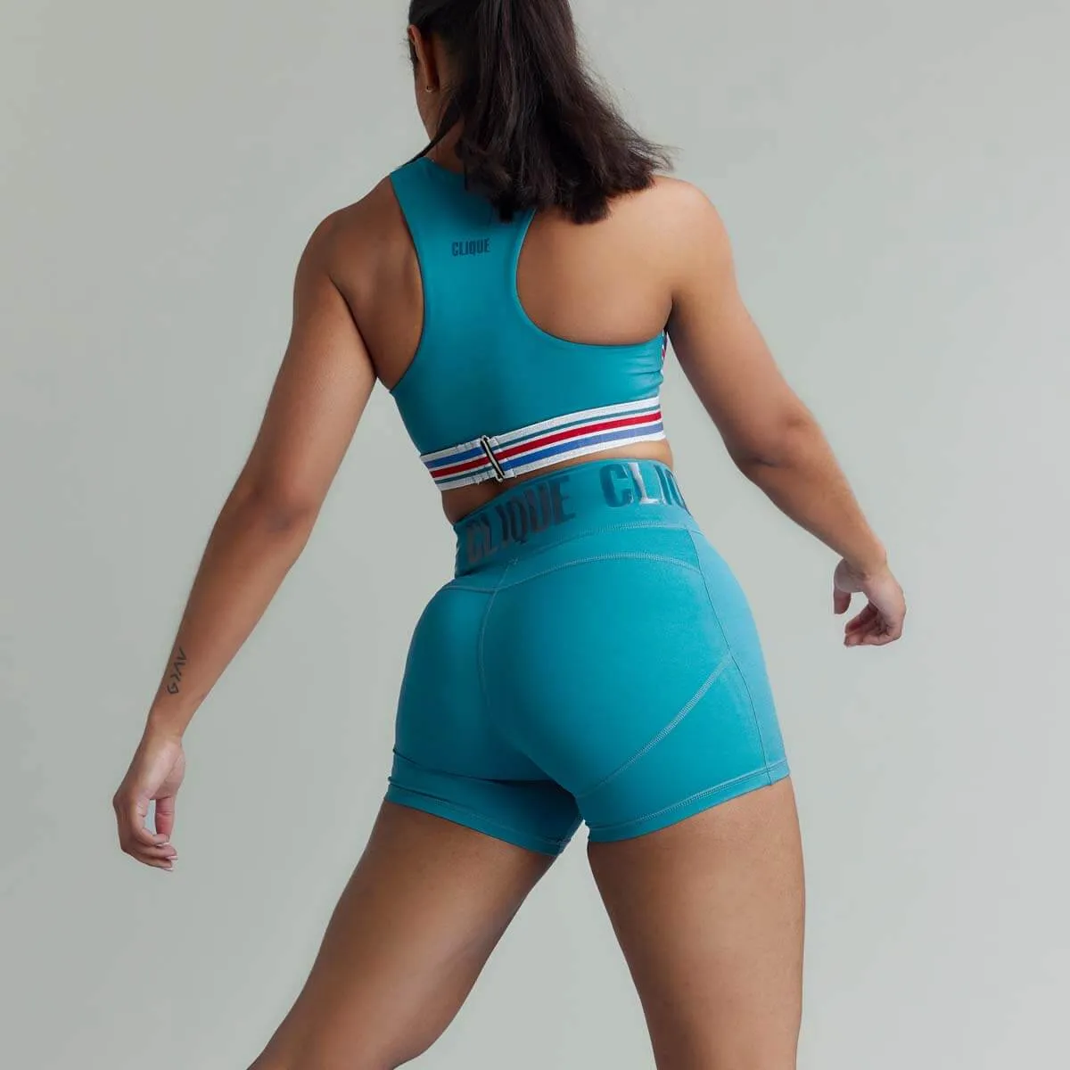 CLQ Power Shorties - Teal