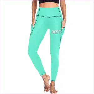 Deity High Waist Leggings w/ Pockets - 10 Colors