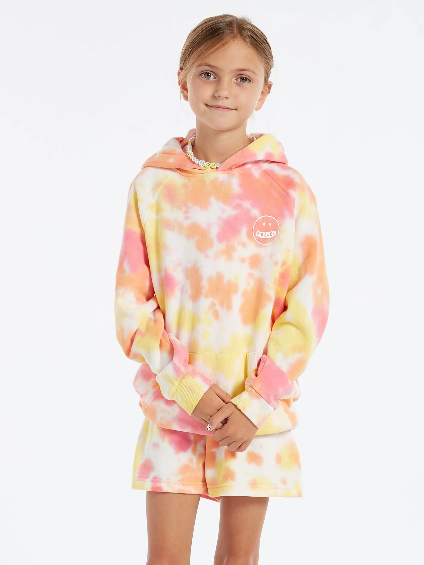 Girls Truly Stoked Boyfriend Hoodie - Multi