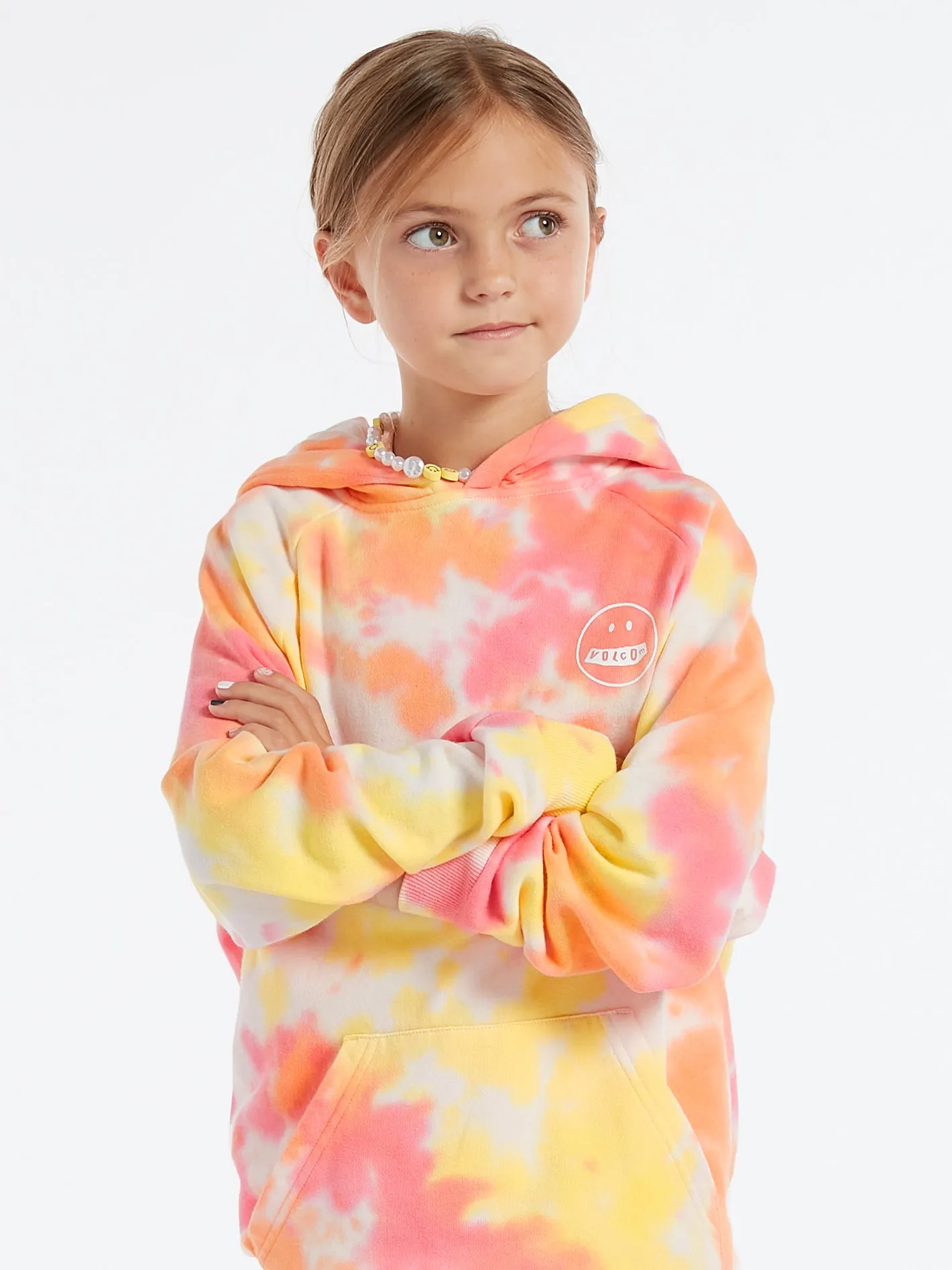 Girls Truly Stoked Boyfriend Hoodie - Multi