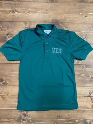 Green HCS Performance Polo, Short Sleeve