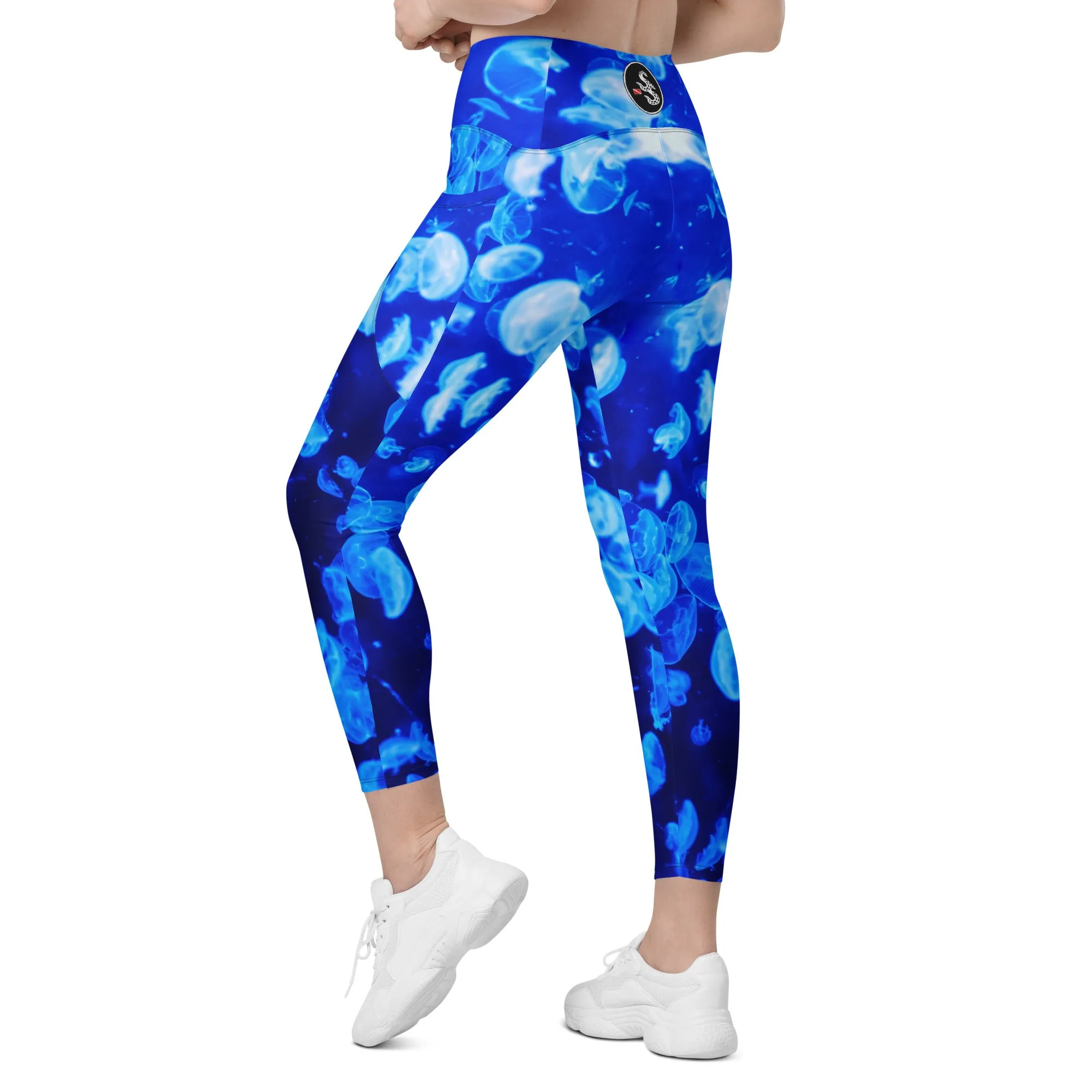 Jellyfish Bloom Pocket Leggings (2XS - 6X)