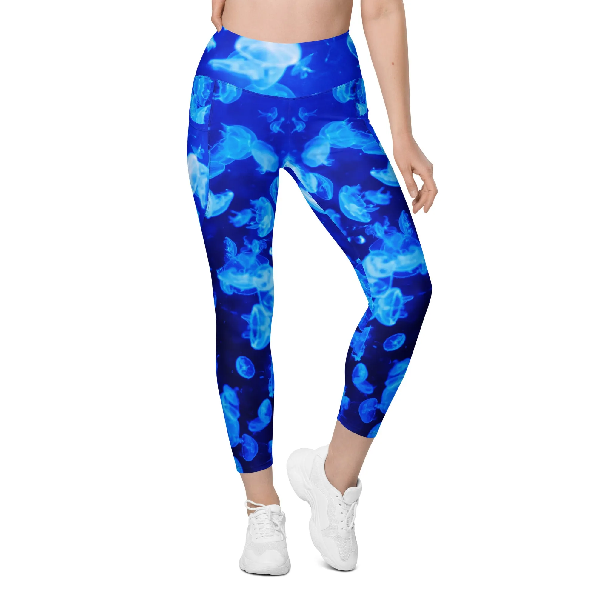 Jellyfish Bloom Pocket Leggings (2XS - 6X)