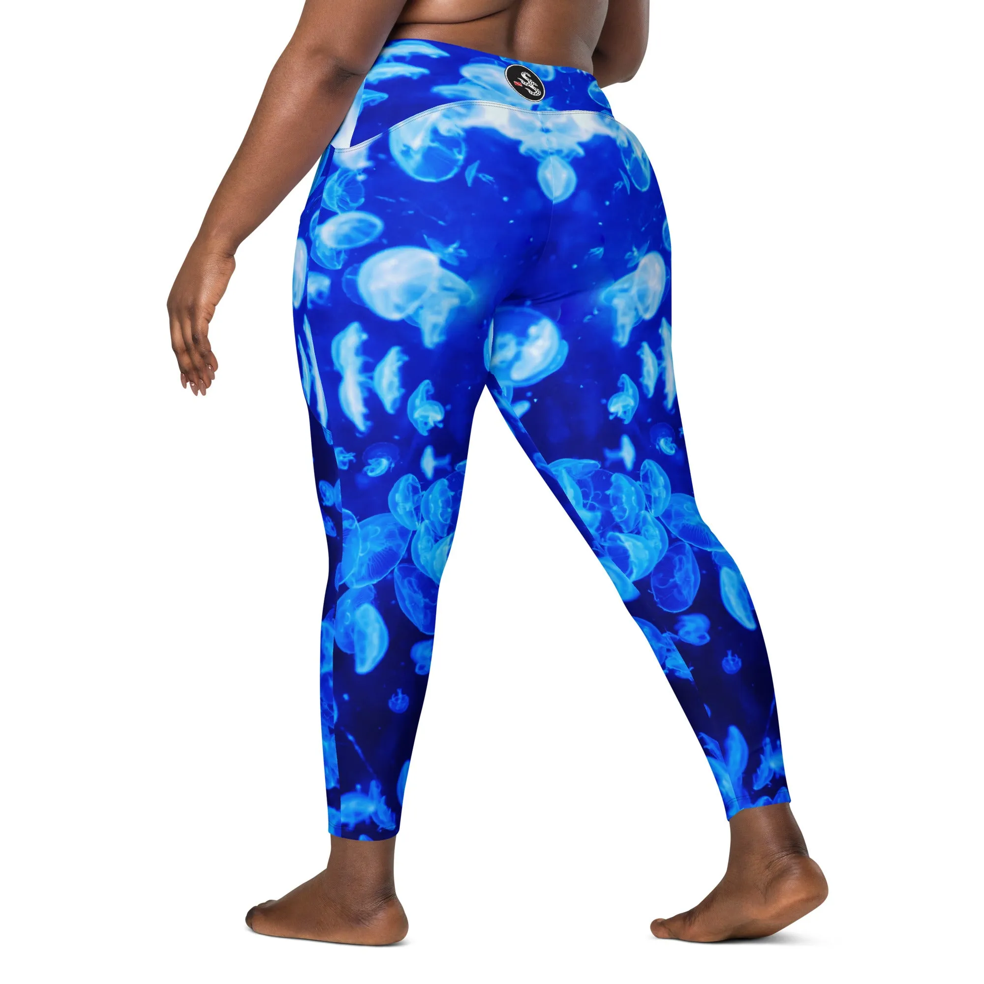 Jellyfish Bloom Pocket Leggings (2XS - 6X)