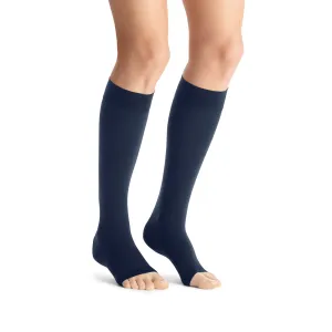 Jobst Opaque Open Toe Maternity Knee Highs - 15-20 mmHg