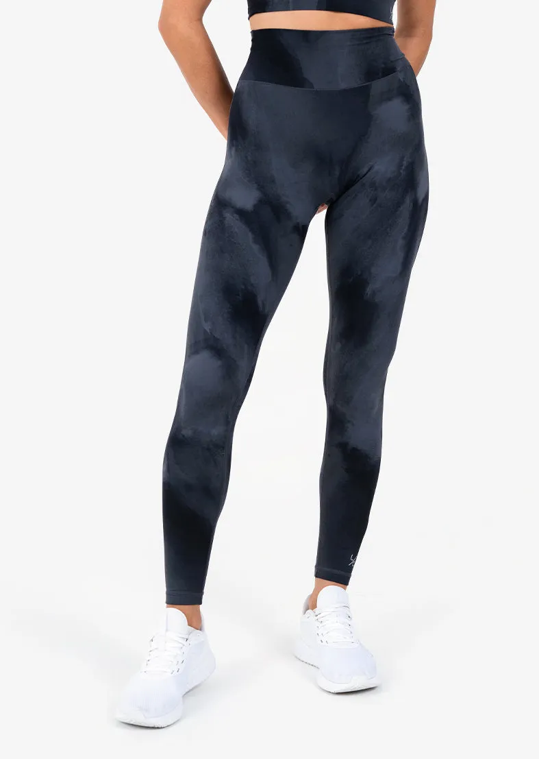 Life Active Marble High Waist Legging Graphite