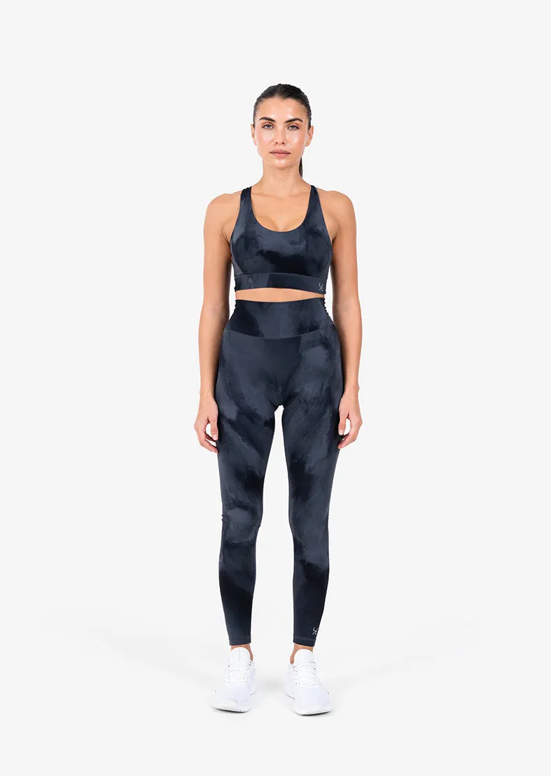 Life Active Marble High Waist Legging Graphite