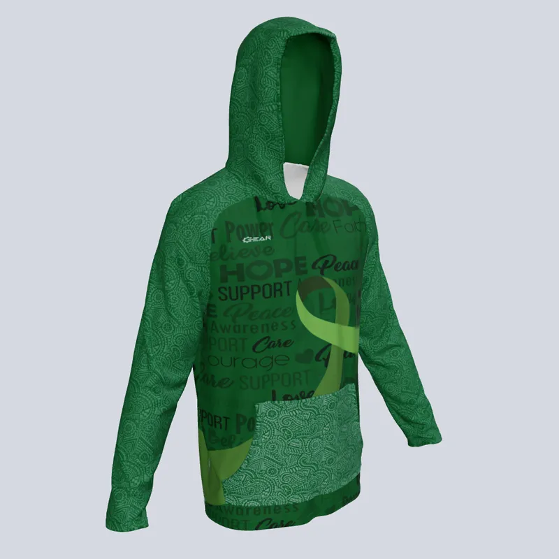 Long Sleeve Lightweight Awareness 2 Hoodie w/pocket