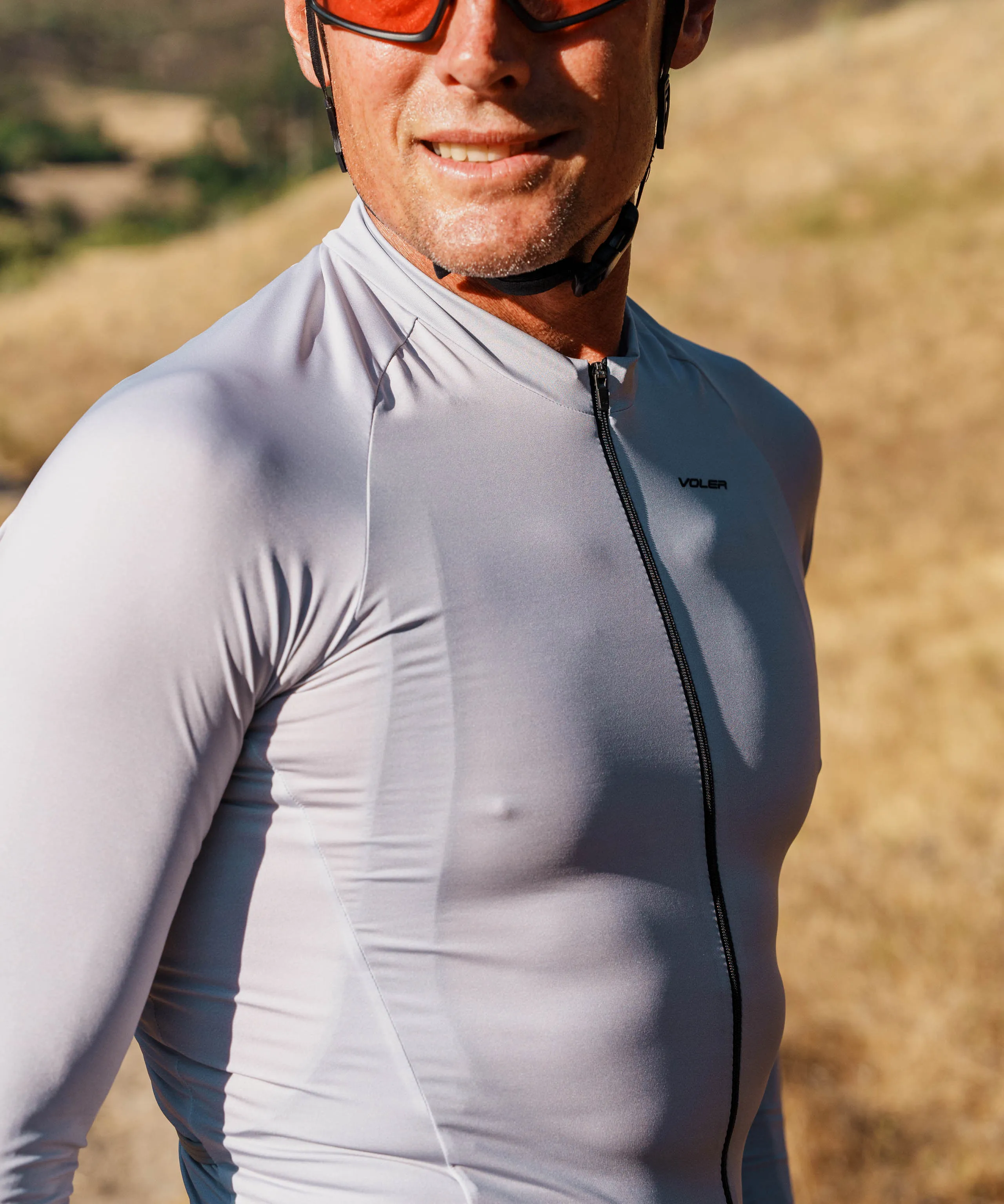 M. PELOTON COASTAL LS JERSEY - SOLID