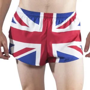 Men's 1" Elite Split Shorts- Great Britain