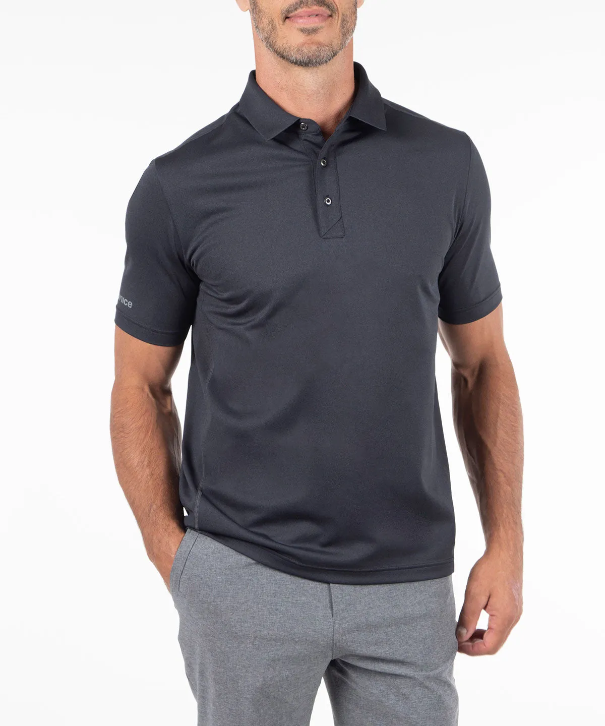 Men's Fynn Body Mapping Knit Polo