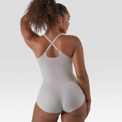 New - Maidenform Women's Modern Sculpts Bodysuit - Evening Blush XXL