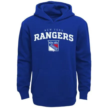 Nhl Kids Rangers Team Lock Up Fleece Hoodie