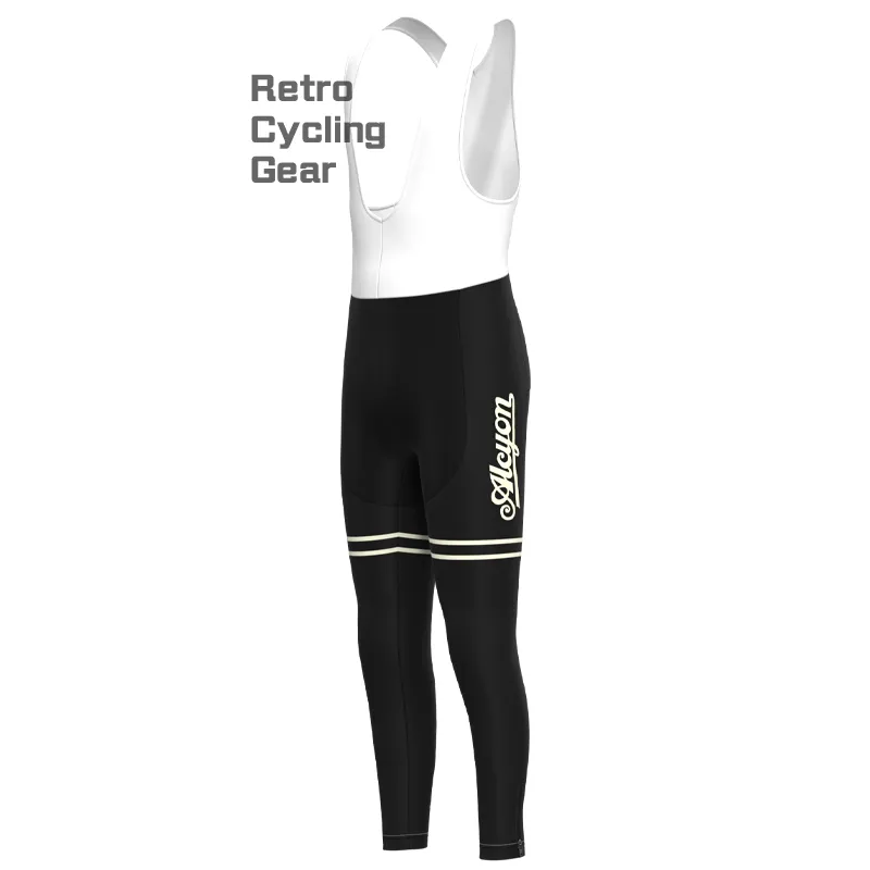 Paris Roubaix Black Retro Cycling Pants