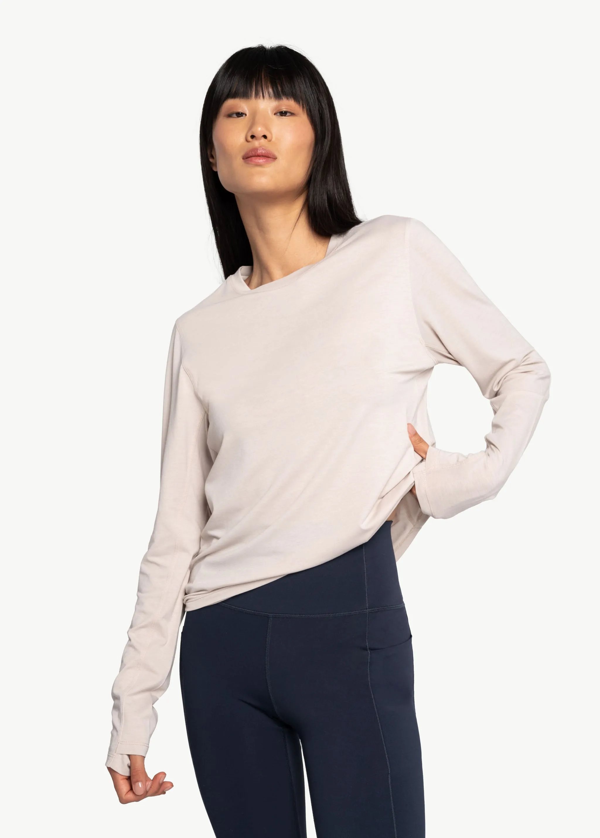 Performance Wool Moisture-Wicking Long Sleeve