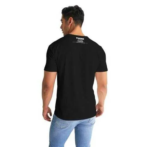 Philippians 4:8, Think on these Things Mens Black T-Shirt