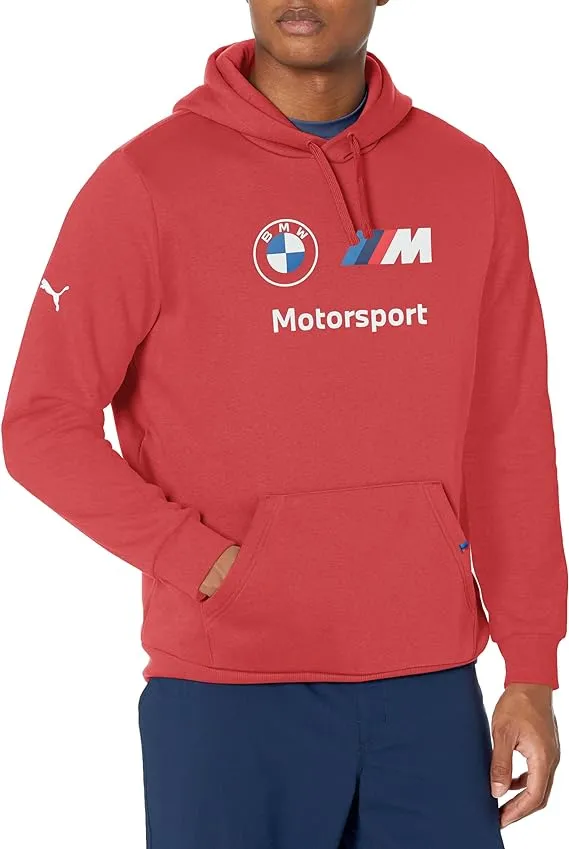 PUMA Men's BMW M Motorsport Essentials Fleece Hoodie