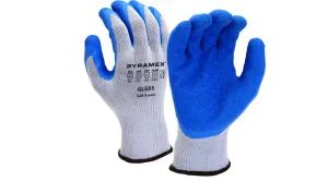 Pyramex 10 Gauge Latex Palm Coated Cut Resistant Work Gloves - L