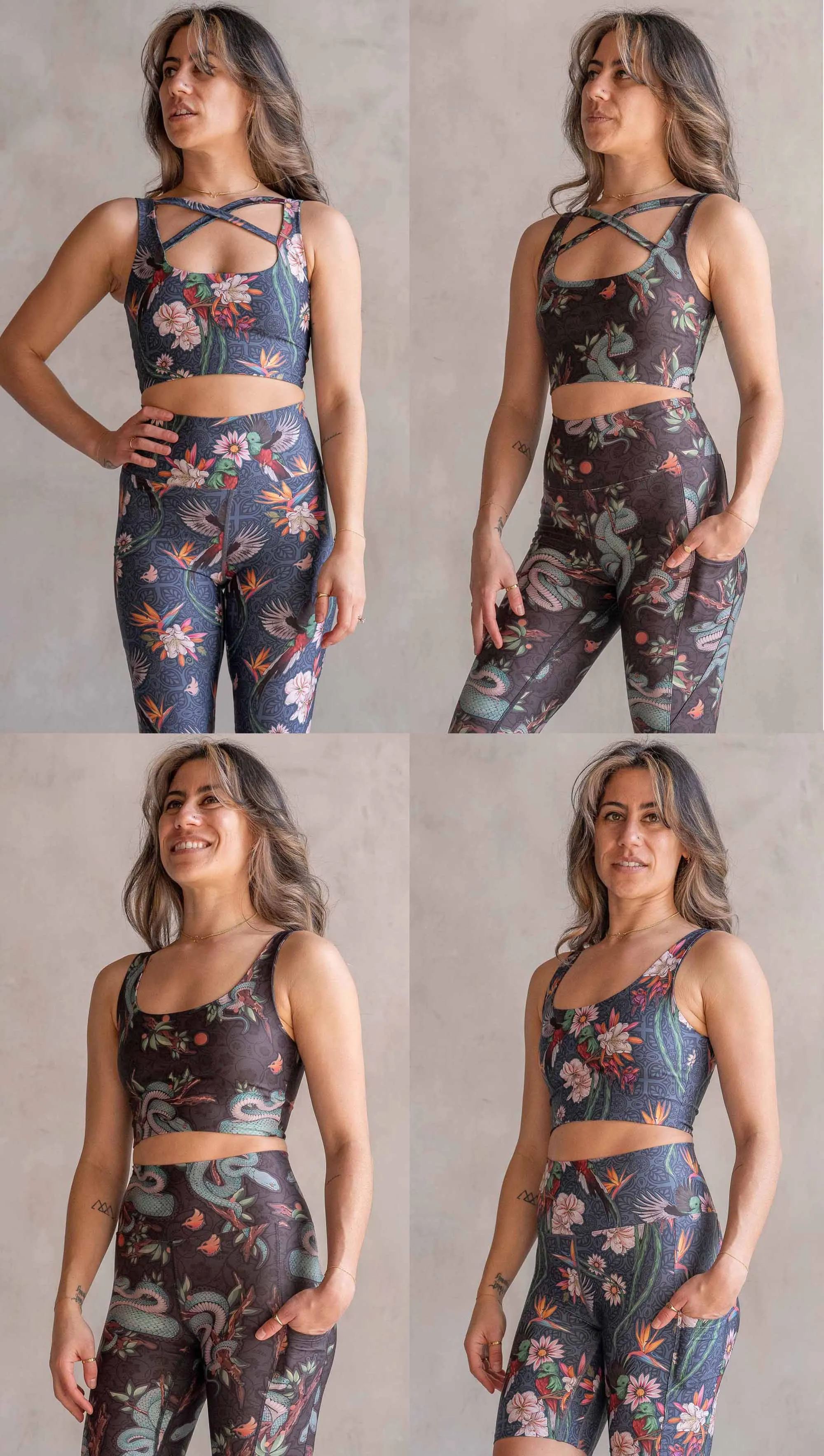 Quetzal & Pit Viper - Four Way Reversible Top