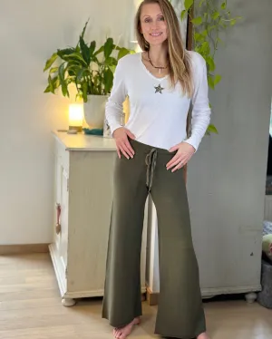 Relaxed Pants - Khaki