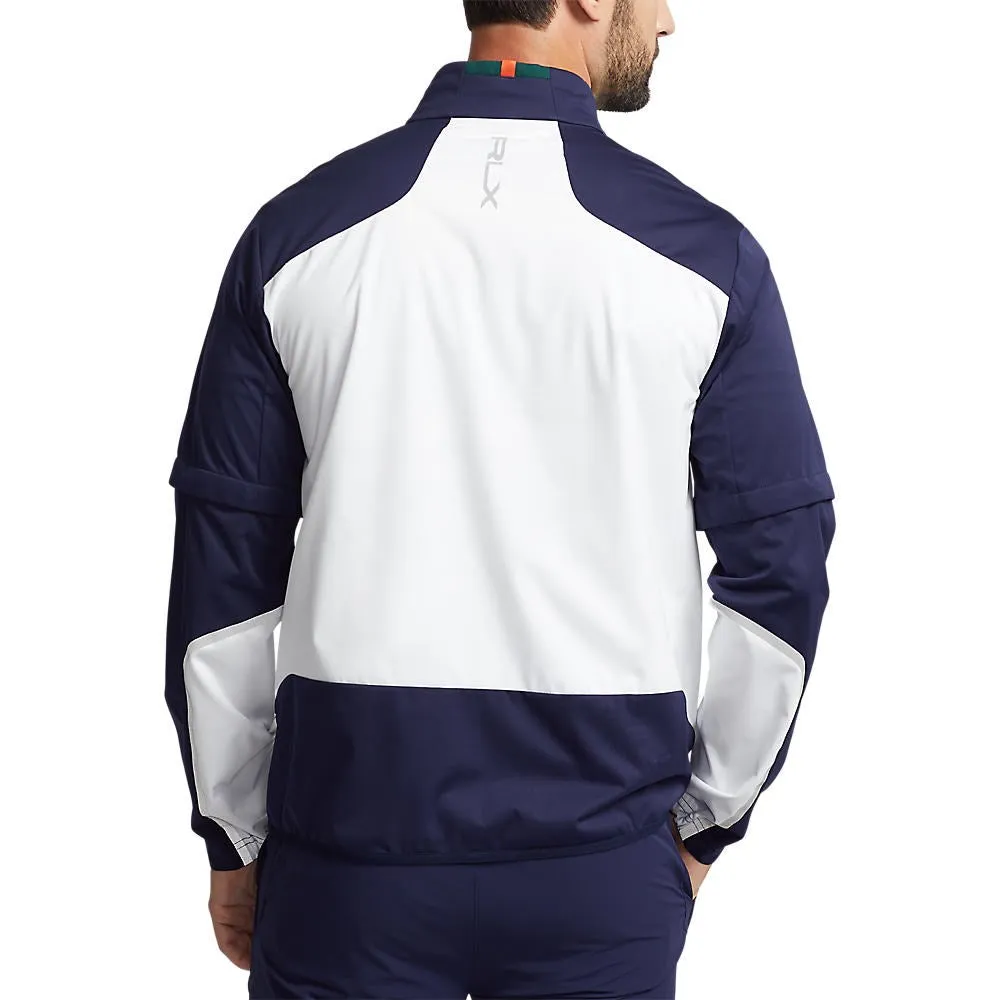 RLX Ralph Lauren Stratus 2.5L Windbreaker Jacket - French Navy/White