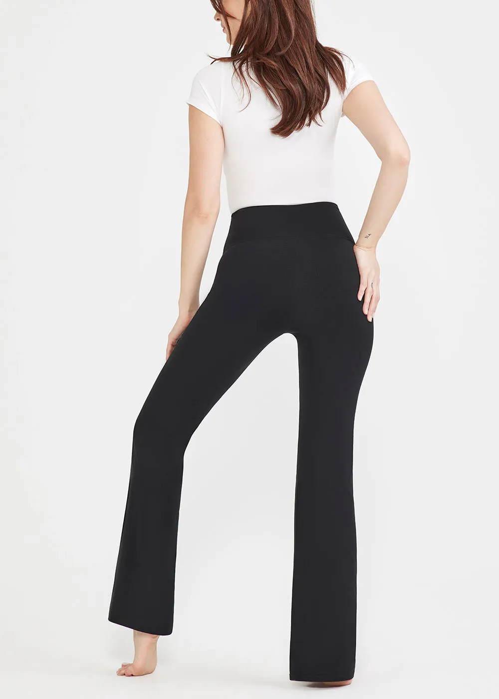 Susie Flare Shaping Legging - Cotton Stretch