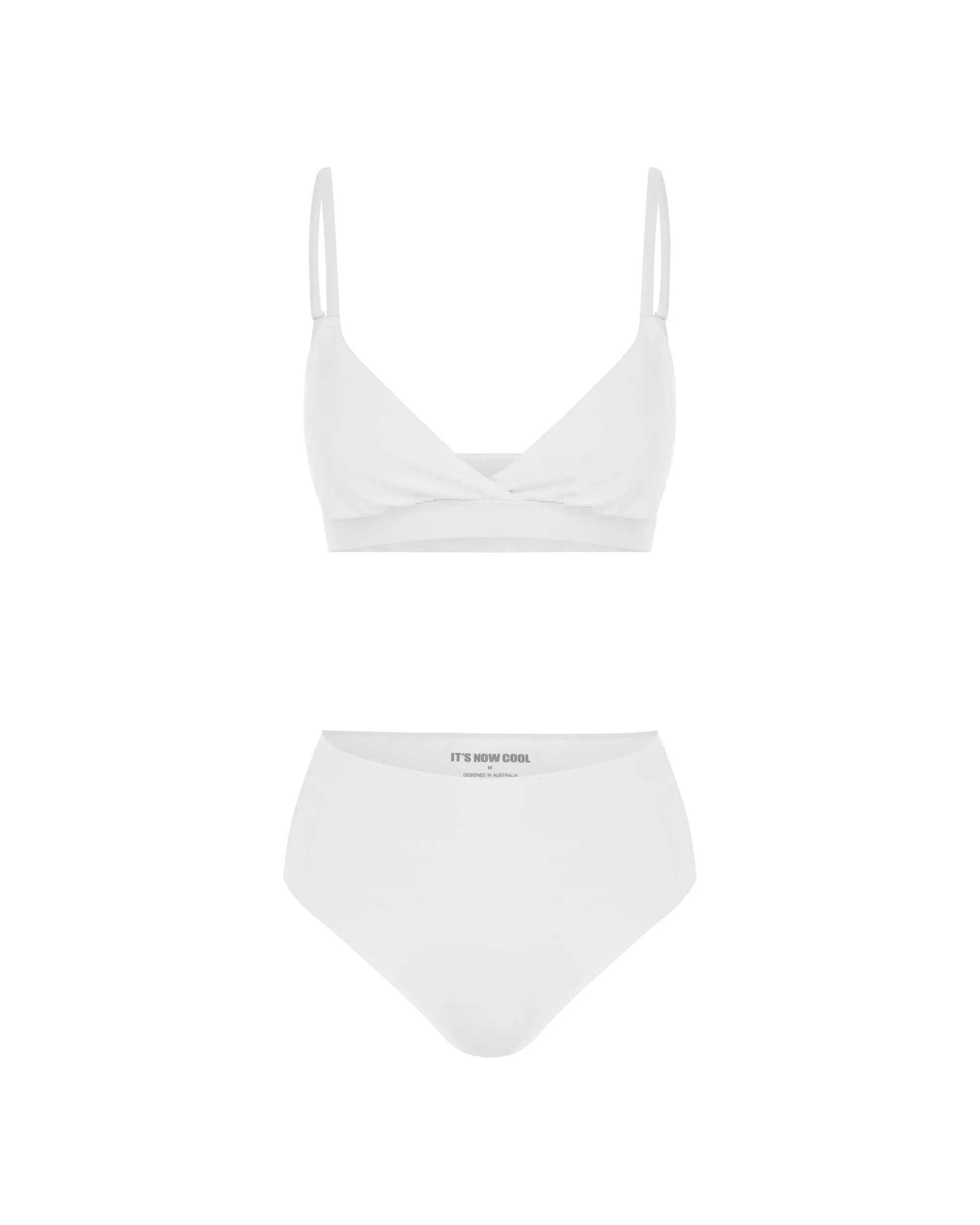 The Contour Bralette - White