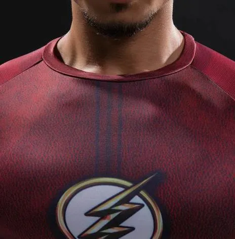 The Flash 'Classic' Compression Short Sleeve Rash Guard