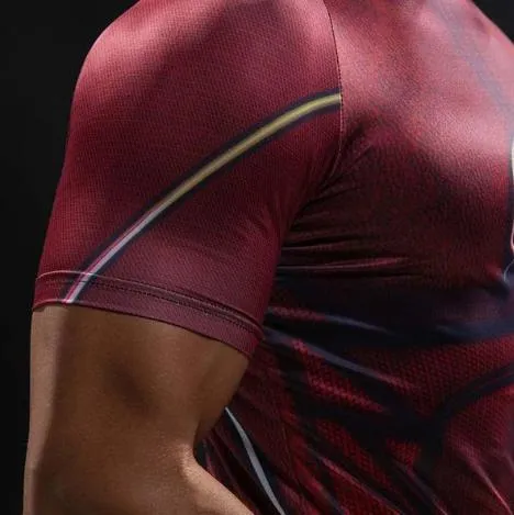 The Flash 'Classic' Compression Short Sleeve Rash Guard