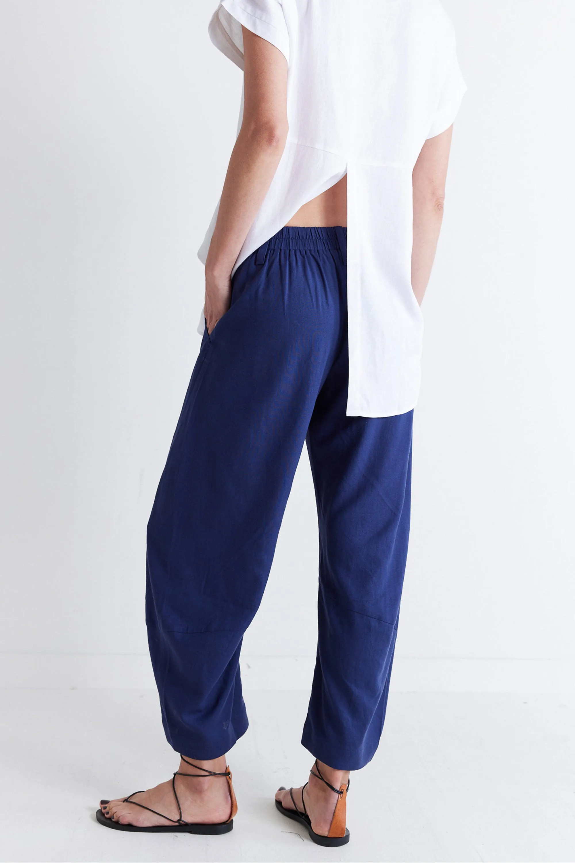 The Uptown Loose Linen Pants