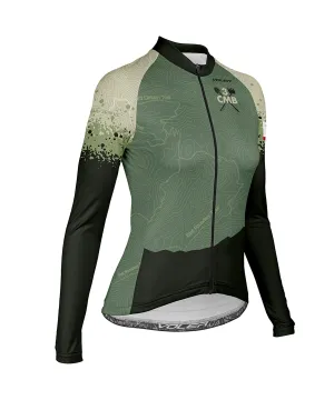 W. PELOTON COASTAL LS JERSEY - 3CMB