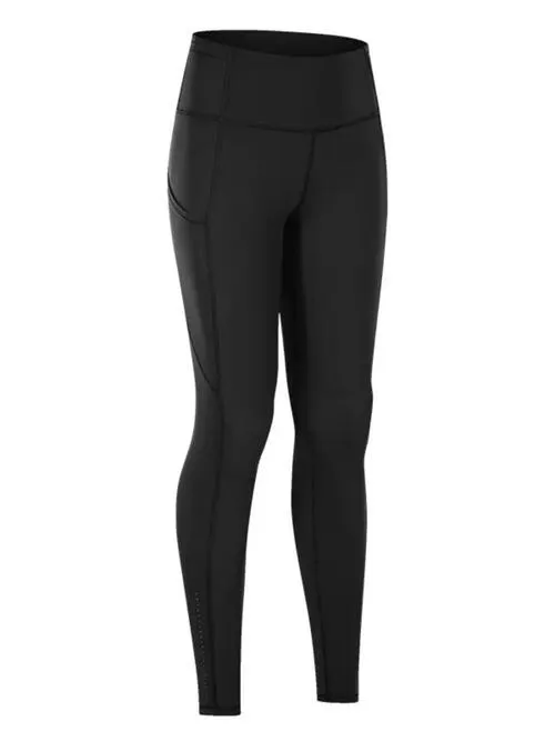 Wide Waistband Sports Pocket Leggings