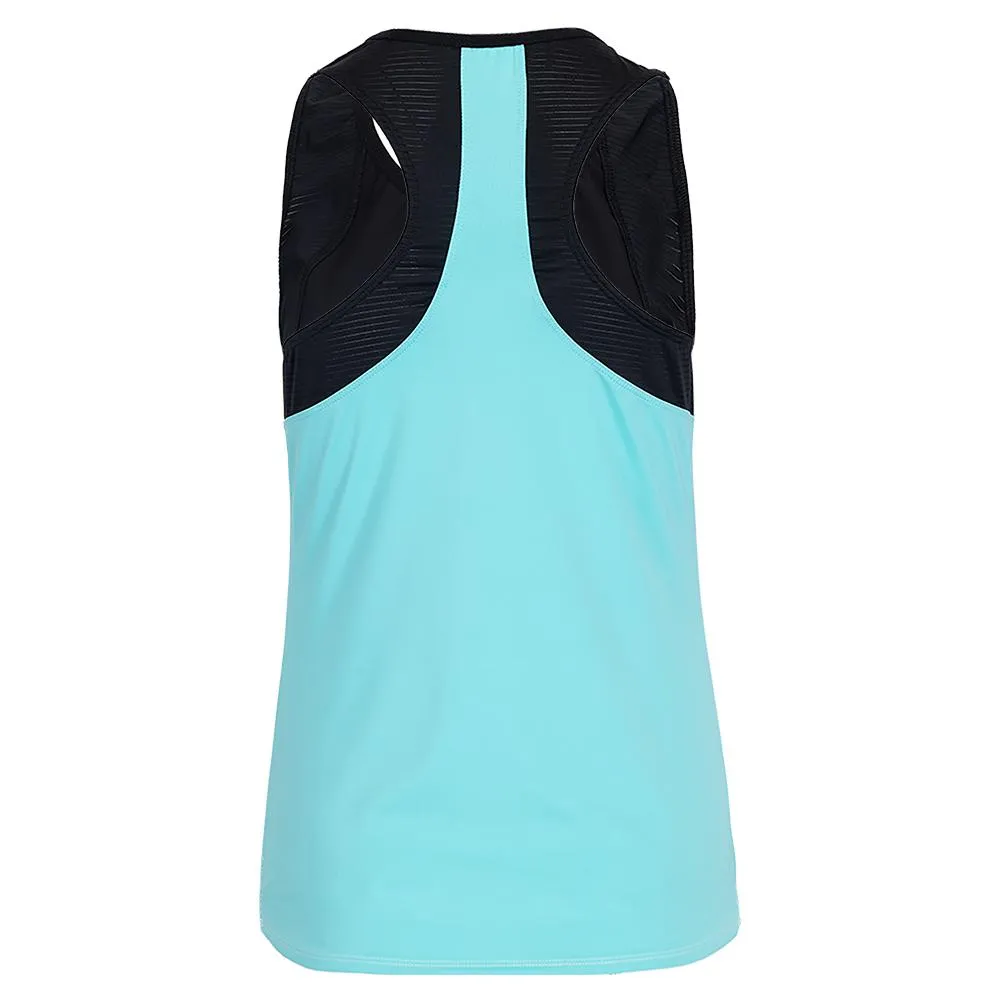 Women's Giovanni Tennis Tank Black and White